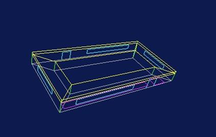 VRML output - wireframe model