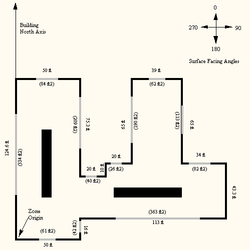 Schematic for One Zone Building - IP Units