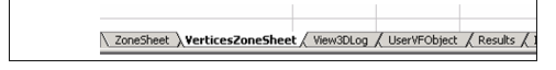 Files brought into the Interface Workbook