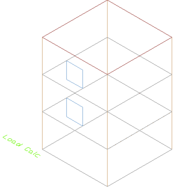 Stacked Three Zone Model